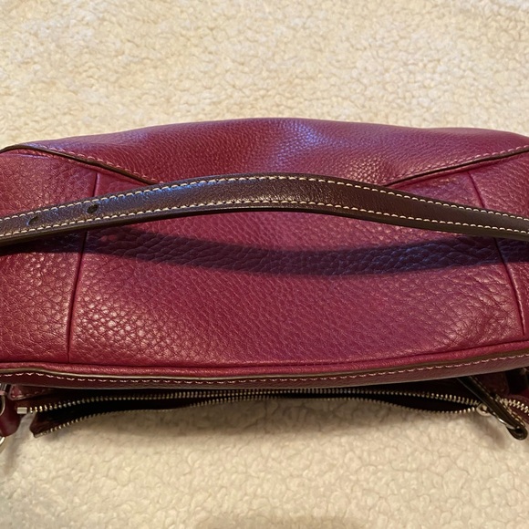 Coach Chelsea F10891 Burgundy Pebble Leather - Picture 8 of 8